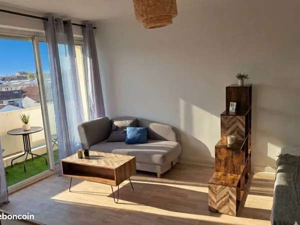 Joli T1 meublé de 27m2 avec balcon