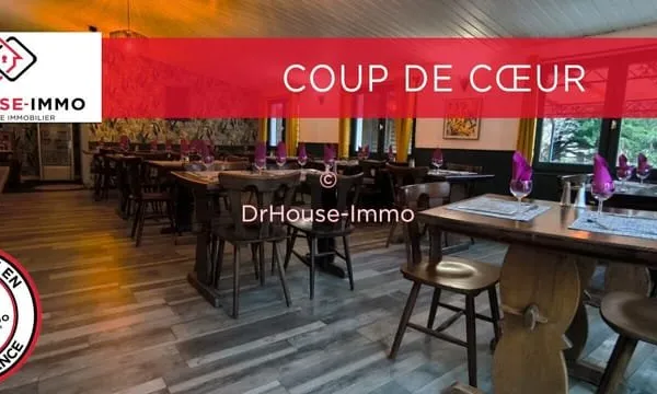 Fonds de Commerce (gérance possible) à fort potentiel avec grand parking à 30 min de Crest, avec ter