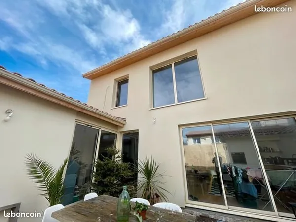 Maison d'architecte - Bastide - 130 m² - Jardin - Double échoppe
