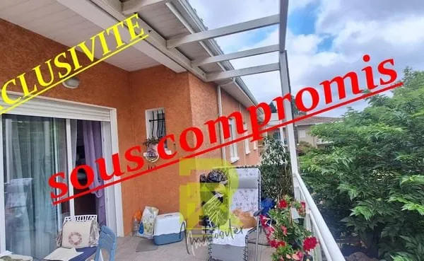 Appartement T2 terrasse et parking privé