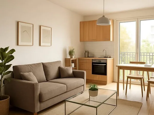 Appartement 2 pièces 45 m²