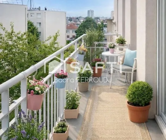 Appartement lumineux et spacieux