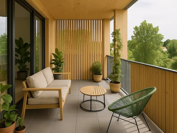 T3 Neuf avec loggia 10 min Luxembourg/Esch
