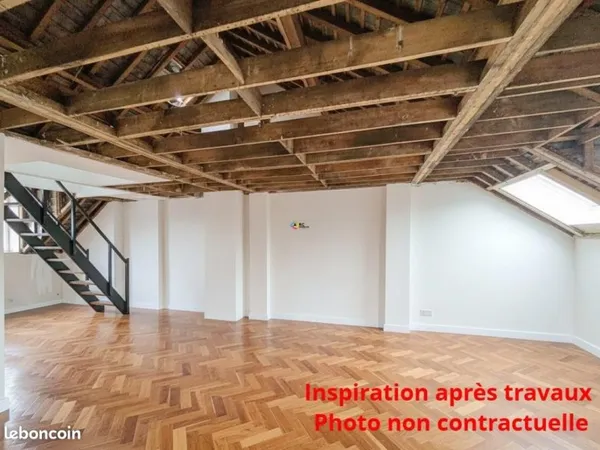 Loft 2 pièces 98 m²