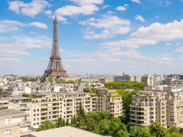 APPARTEMENT 2 CHAMBRES VUE TOUR EIFFEL