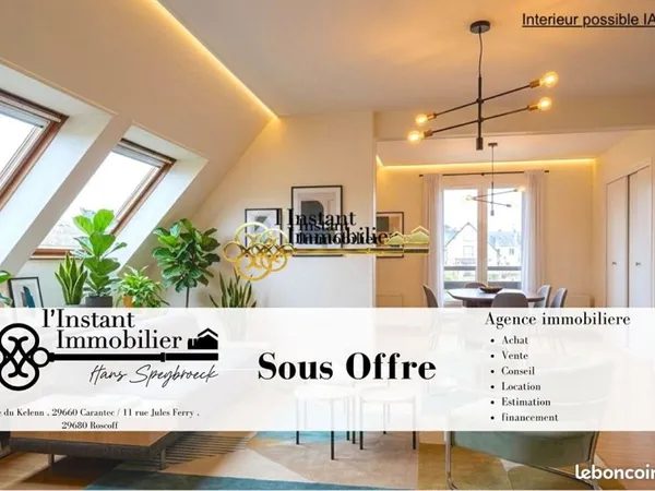 Appartement 2 pièces 72 m²