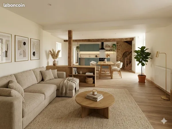 Location maison rénovée 140m²