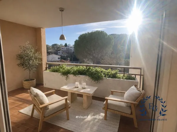 T3 lumineux avec loggia
