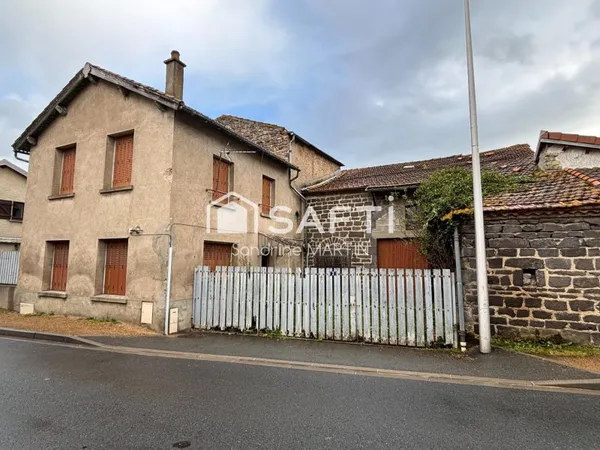 Maison et grange à rénover