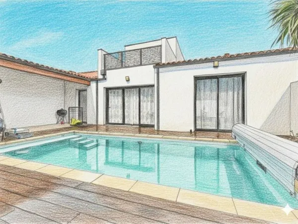 Maison 4 ch avec piscine - 2019 - 499 999 €