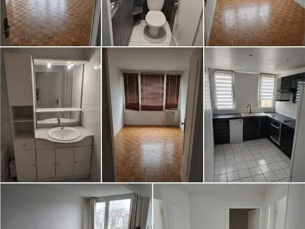 Location meublée 3 pièces lumineux et traversant 77m² avec parking - BEZONS (95)