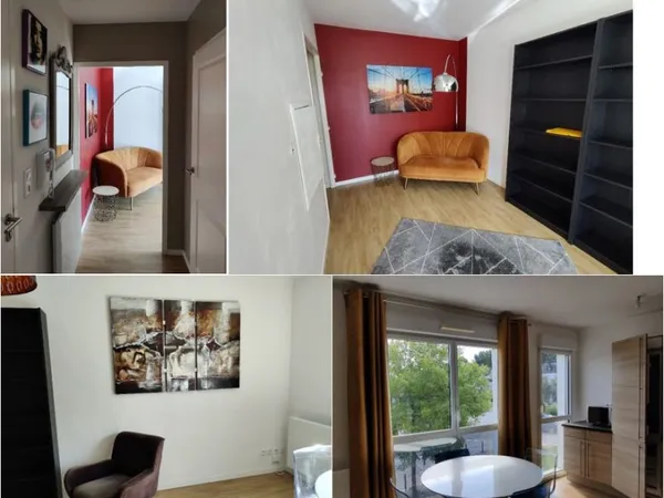 Location appartement meublé + place parking