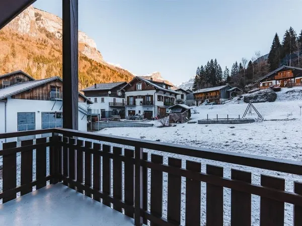 Joli duplex situé au coeur de l'authentique village de Sixt-Fer-à-Cheval.