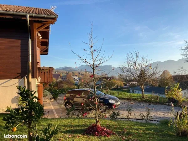 Maison avec vue montagne -cadre calme - contamine -sur-arve
