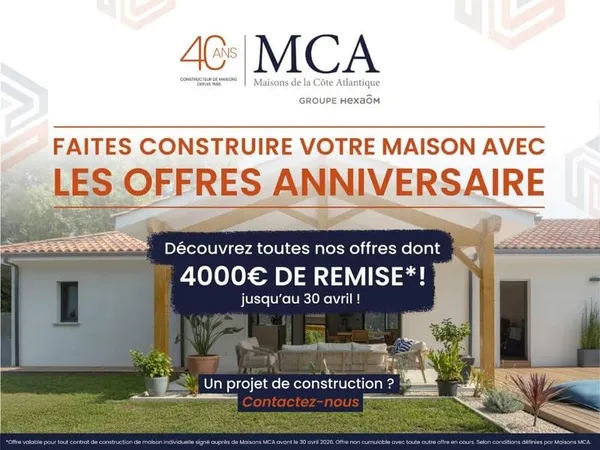 Terrain 500 m²