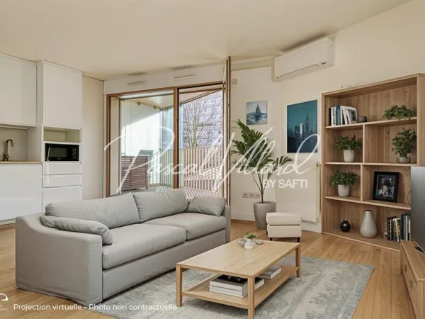 A VENDRE BEAU STUDIO DANS LE QUARTIER RIVES DE SEINE A BOULOGNE BILLANCOURT
