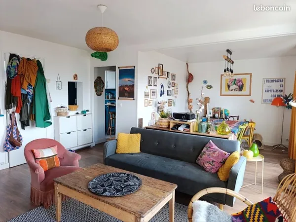 Appartement T3 lumineux avec balcon
