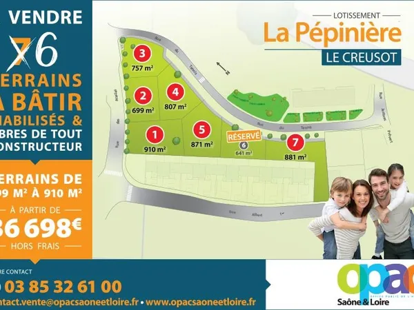 Terrain - Le Creusot