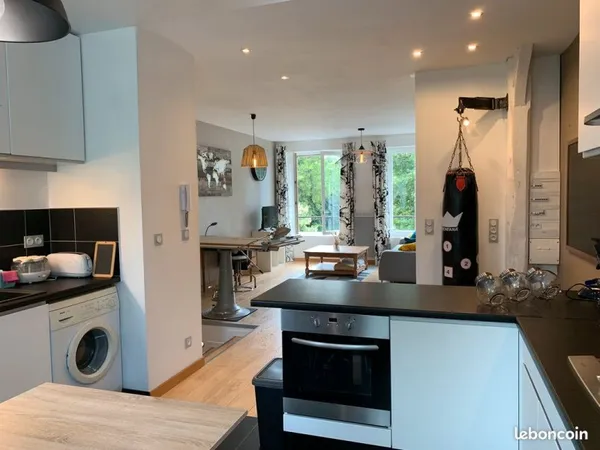 Lumineux T2 meublé 54 m2 à Rouen - Darnétal, 200m de l'ENSA