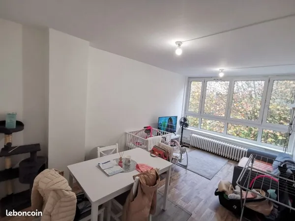 Vente à terme ou vente classique: Appartement T2 très lumineux et sans vis-à-vis fraîchement rénové 