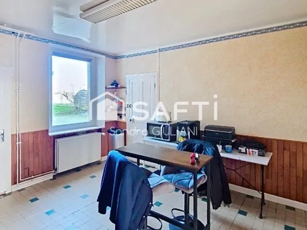 Idéal investisseur ou 1er achat ! 105m2 habitables et 205m2 à restaurer !