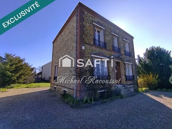 VILLIERS-LE-BEL - Maison meulière de caractère avec fort potentiel