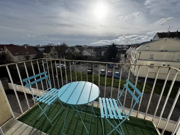 Dijon - Université - Agréable appartement T4 de 70m² avec balcon