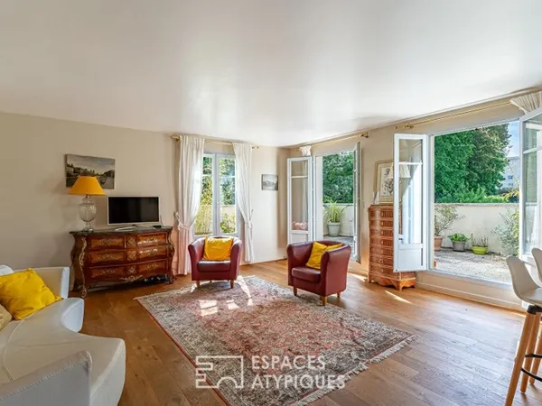 Lumineux appartement duplex avec belle terrasse