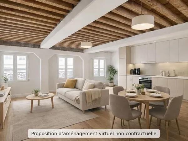 Appartement 3 pièces 84 m²