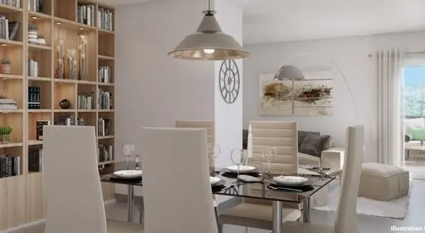 Chavanod Au rez de chaussée appartement T4 neuf de 77,42m²