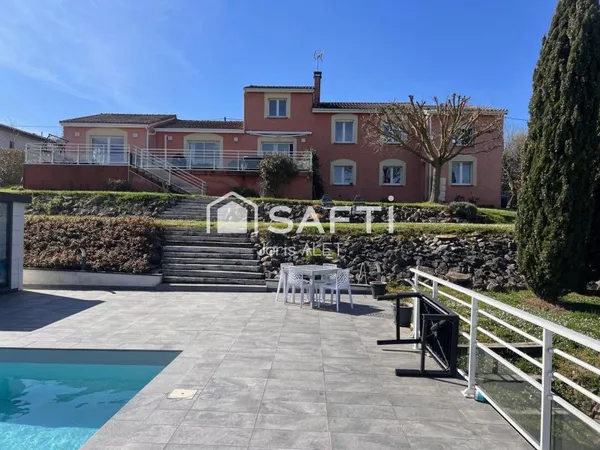 Propriété de caractère avec parc paysager et piscine à proximité de Toulouse