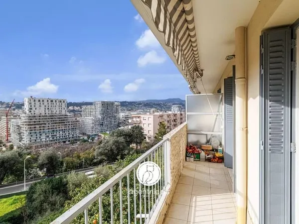 Nice // Fabron : 3 Pieces / Balcon / Vue Degagee / Bon Etat
