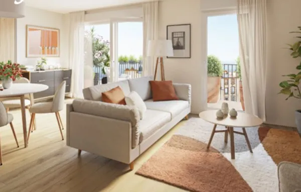 Appartement 3 pièces 59 m²