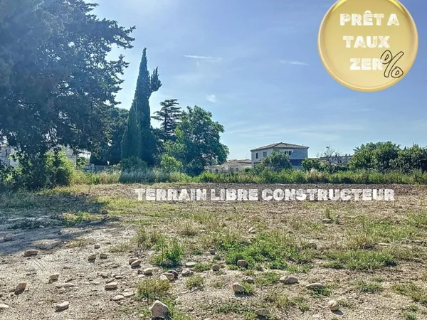 Terrain 400 m² Le Pontet