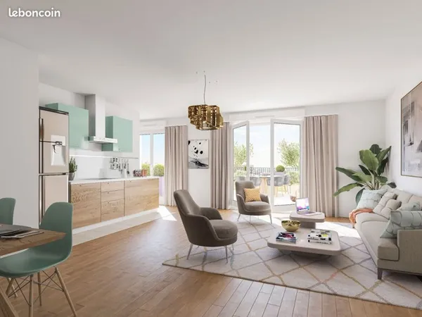 Appartement 3 pièces 65 m²