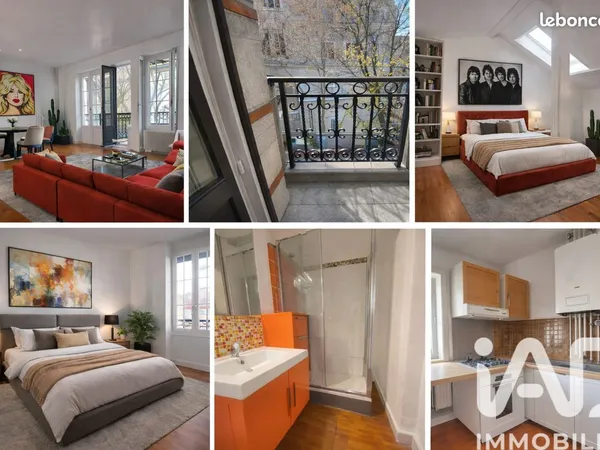 Duplex 5 pièces 122 m²