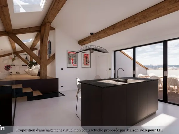 Duplex 3 pièces 110 m²