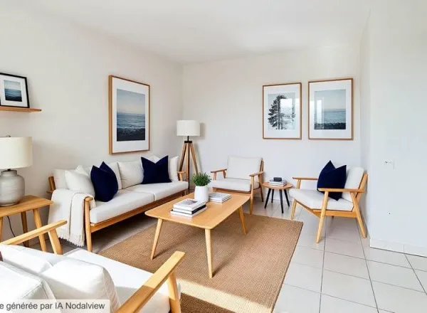 Appartement 2 pièces 49 m²