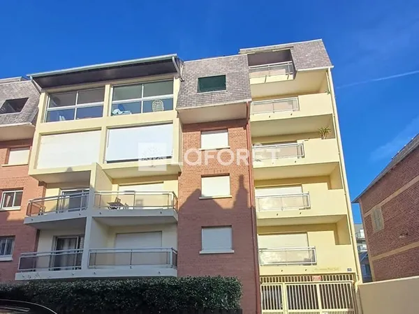 Appartement Le Touquet Paris Plage 2 pièce d'environ 39.92 m2 avec cabine