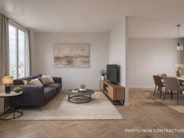 Appartement 3 pièces 52 m²