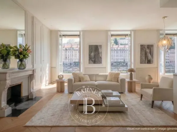 Lyon 1 - Quai Saint Vincent - Appartement familial de 180,36 m²
