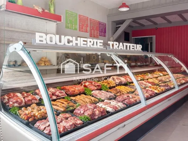 Boucherie de quartier, emplacement idéal, fidèle clientèle
