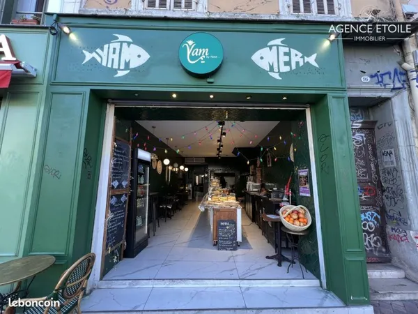 Fonds de commerce, restaurant 120 m² Marseille