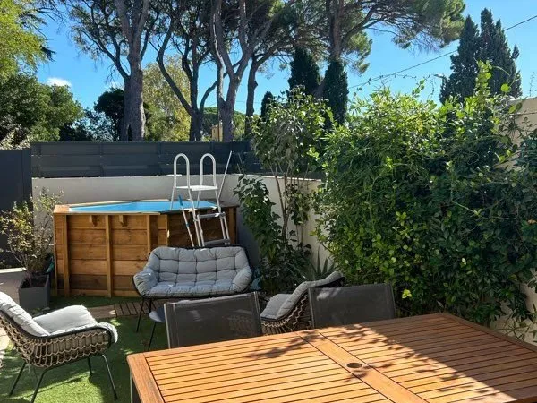 Charmante maison T3 avec jardin et piscine - Le Crès