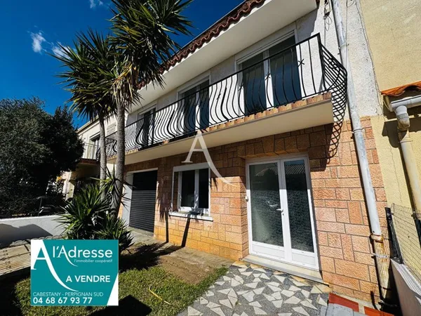 A VENDRE CABESTANY VILLA 6 PIECES (2 appartements) SUR TERRAIN DE 189 M²