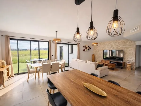 Maison plain-pied 137 m2 avec vue Pyrénées