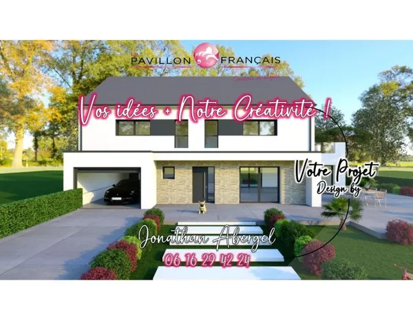 Terrain + maison 140 m²