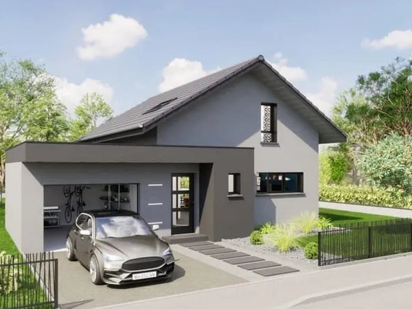 Projet de construction d'une maison 110 m² avec terrain à VALLEIRY (74)