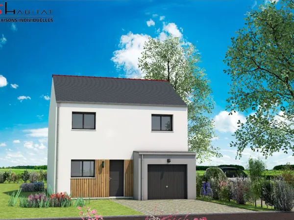 Terrain + maison 85 m²