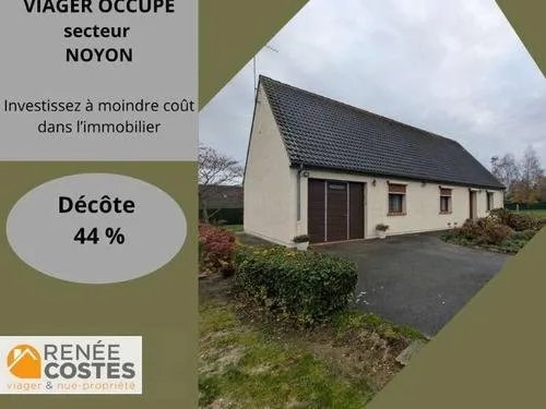 Viager occupé - F78 ans - NOYON (60400)